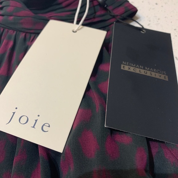 NWT Joie viscose sleeveless top (small)  black Purple $198 Retail - Picture 7 of 7